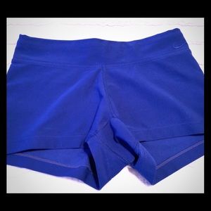 Nike dri-fit blue spandex shorts, size xs.